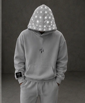 GRAY Human Altered hoodie