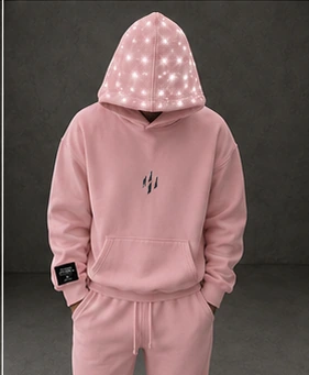 PASTEL PINK Human Altered hoodie